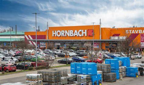 Mapa s vyznačenou predajňou HORNBACH Bratislava