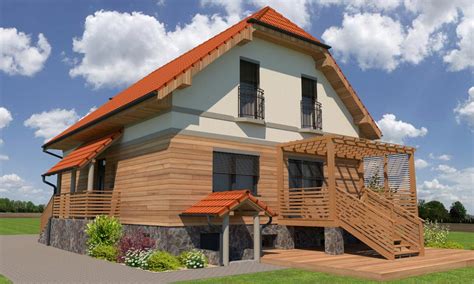 Ukážka realizácií s dreveným exteriérovým obkladom