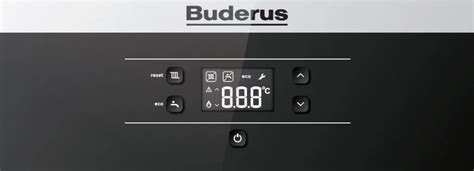 Typický displej kotla Buderus s chybovým kódom