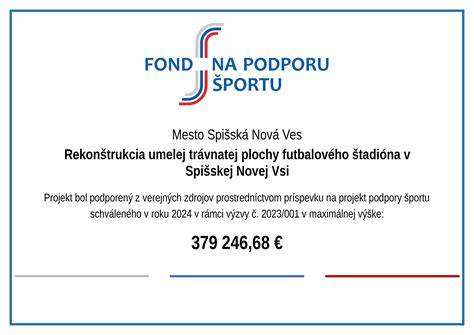 Rekonštrukcia futbalového štadióna Spišská Nová Ves