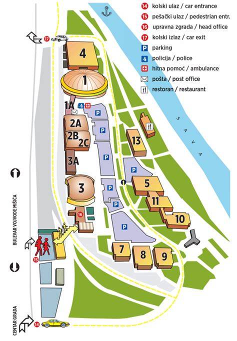 Mapa areálu UPJŠ s vyznačenými rekonštruovanými budovami