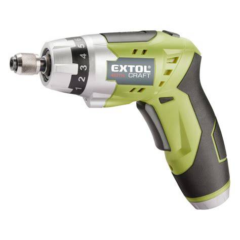 Akumulátorový vŕtací skrutkovač Extol Craft 402440 v akcii