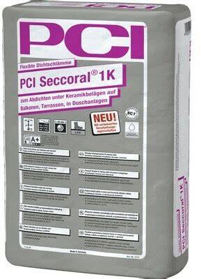 Detail izolačnej vrstvy PCI Seccoral 1K