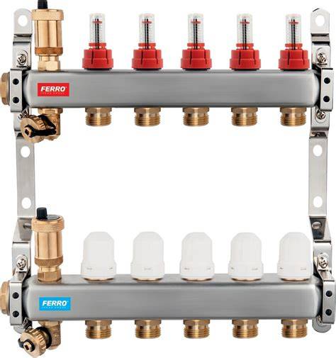 inštalácia hydraulického rozdeľovača s ventilmi