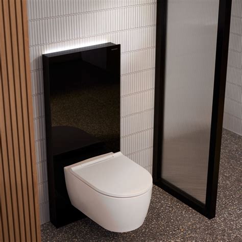 Geberit Monolith Plus s LED osvetlením a odsávaním zápachu