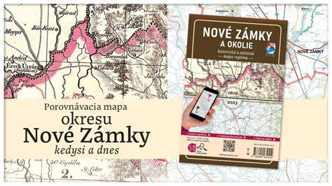 Mapa Nových Zámkov a okolitých kamenárstiev