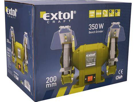 Brúsenie kovového nástroja na Extol Craft 410130