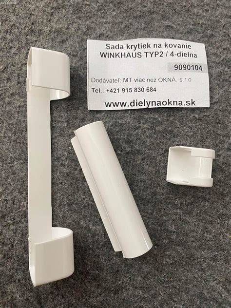 Rôzne typy úchytov a krytiek pre kovanie