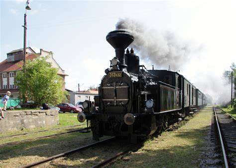 Historická fotografia železnice