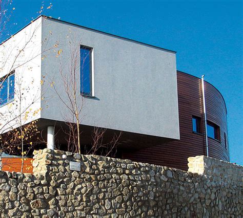Kombinácia fasádnych materiálov