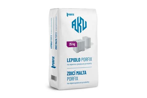 Balenie lepidla Porfix