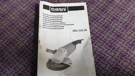 Narex EBU 230-26 s veľkým kotúčom
