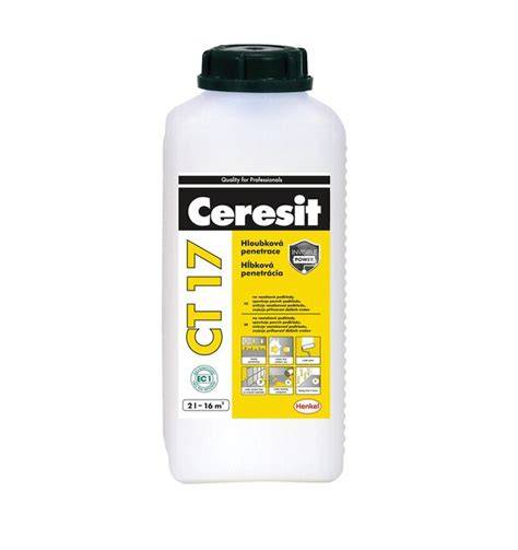 Sortiment hydroizolačných materiálov Ceresit