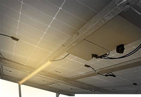 Detail ergonomického držadla a integrovaného LED osvetlenia pri práci