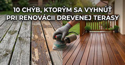 Schéma vrstiev drevenej terasy