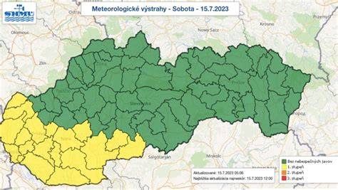 Mapa ložísk štrkopiesku na západnom Slovensku