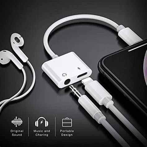 Schéma pripojenia slúchadiel k iPhonu cez adaptér a Bluetooth