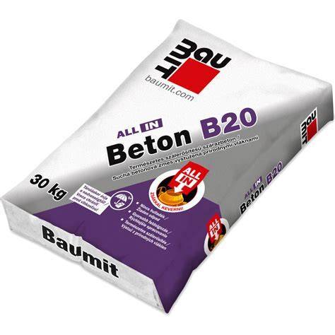 Príklady použitia betónu Baumit B20 v stavebníctve