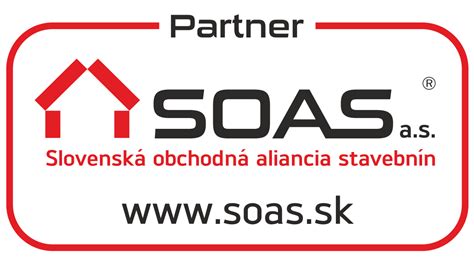Logo SOAS - Slovenská obchodná aliancia stavebnín