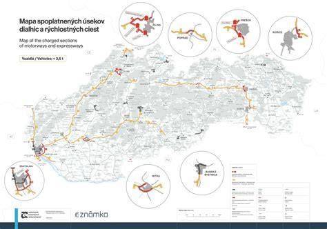 mapa rekonštruovaných úsekov a cyklotrás v Senci