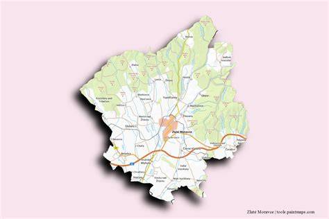 Mapa umiestnenia pobočky Blachotrapez Zlaté Moravce