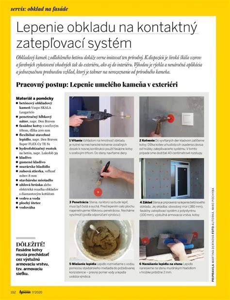 Schéma správneho lepenia obkladov