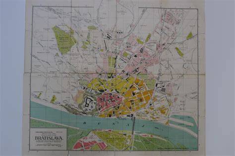 Mapa Bratislavy s vyznačenými lokalitami komunitných centier