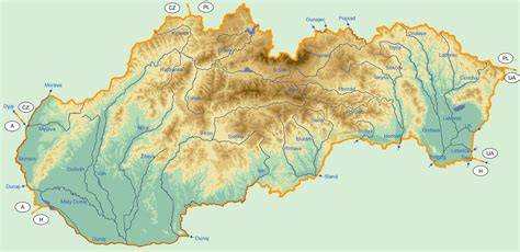 mapa plánovanej cyklotrasy pozdĺž rieky Váh