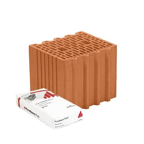Typy tehál POROTHERM