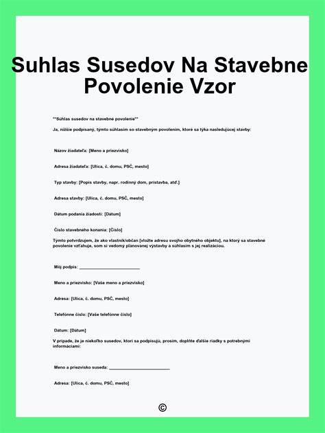 Schéma získania súhlasu od susedov a správcu