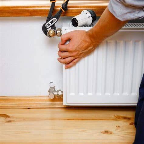 ilustrácia termostatického ventilu na radiátore