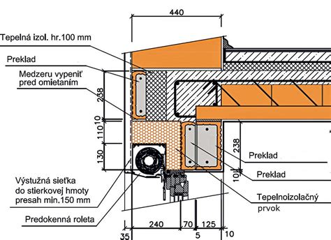 Detail roletového prekladu Vario