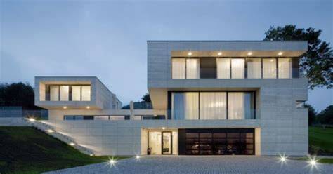 moderná architektúra v centre mesta