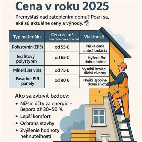Cena zateplenia strechy v závislosti od materiálu