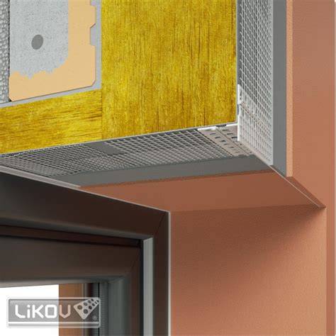 Detailná schéma inštalácie balkónového profilu s okapničkou