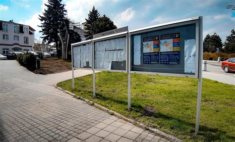 Ukážka potlačených PVC dosiek použitých ako informačné tabule