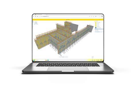 Rozhranie aplikácie Easy Formwork Planner na tablete