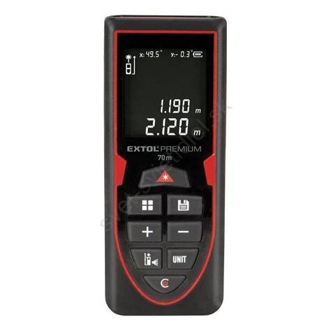Laserový merač vzdialenosti Extol Premium 8820041 v akcii