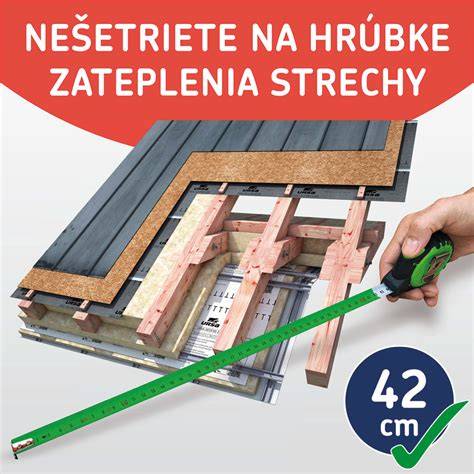Výhody správnej izolácie strechy - infografika