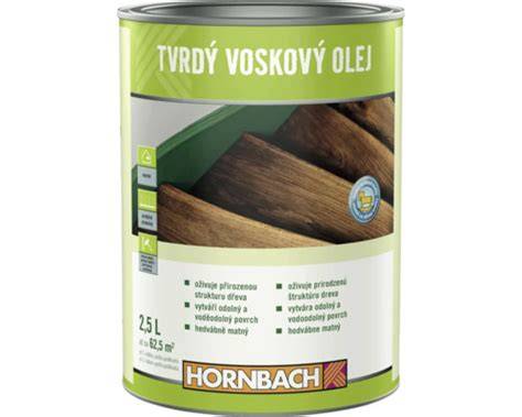 Nádoba s tvrdým voskovým olejom na drevo