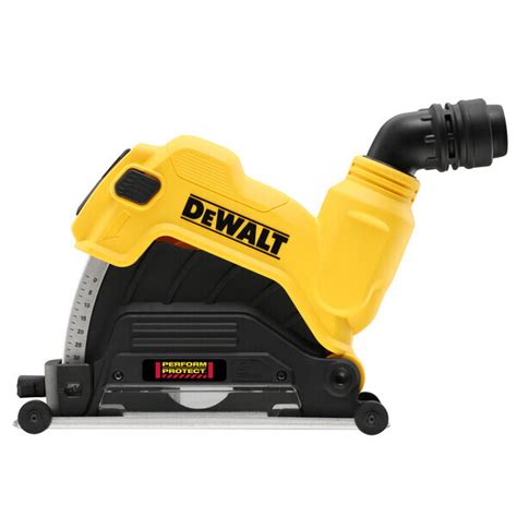 Detailný záber na bezuhlíkovú AKU uhlovú brúsku DeWALT pri práci