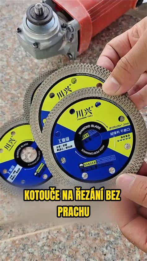 Schéma diamantového lemu kotúča pre hladký rez