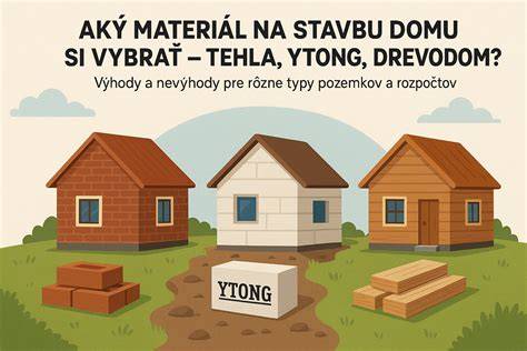 Zobrazenie rôznych typov tvárnic Ytong pripravených na stavbu