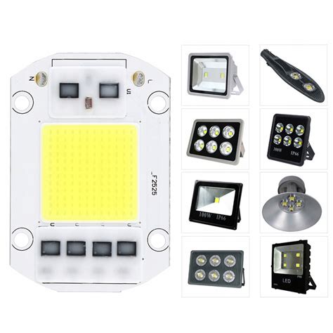 Rôzne typy COB a LED modulov pre osvetlenie