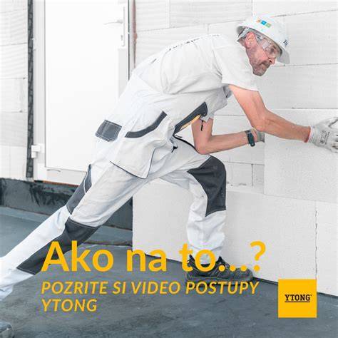 Návod na murovanie s Ytongom