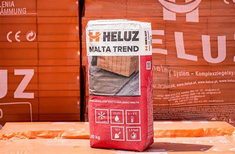 Použitie valčeka pre aplikáciu malty HELUZ SIDI