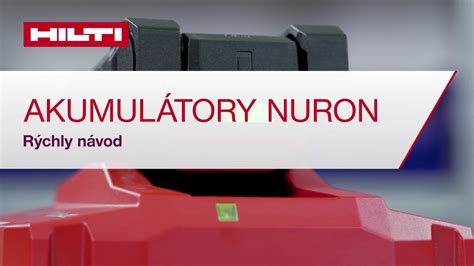 Hilti Nuron batéria a rôzne typy akumulátorov