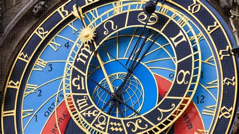 Detail astronomického ciferníka Pražského orloja