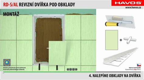 Schéma montáže plastového obkladu s použitím líšt a profilov