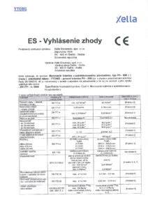 Certifikáty zhody pre asfaltové pásy a označenie CE